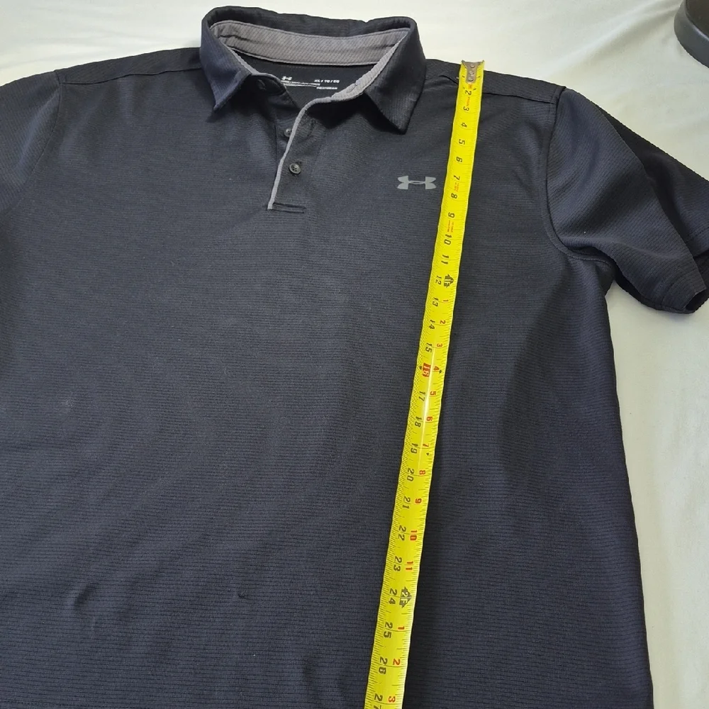 Under Armour Men's Charcoal Polo Shirt - Picture 4 of 16